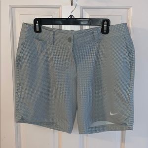 Nike golf polka dot shorts